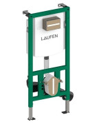Rėmas unitazui Laufen INEOLINK su bakeliu, unitazui ar unitazui su bidė funkcija, Dual Flush 6/3 l