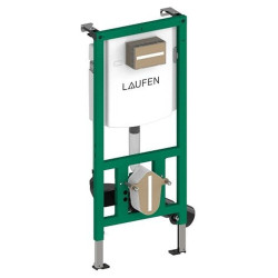 Rėmas unitazui Laufen INEOLINK su bakeliu, unitazui ar unitazui su bidė funkcija, Dual Flush 6/3 l