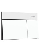 WC mygtukas Hansgrohe iFrame Element E, matinė balta