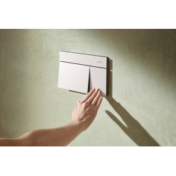 WC mygtukas Hansgrohe iFrame Element E, matinė balta