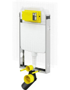 Potinkinis WC bakelis Viega Prevista Pure, 8 cm, mūrijamas