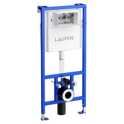 Rėmas unitazui Laufen su bakeliu, Dual Flush 6/3 l (iki 4.5/3 l)