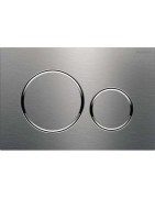 WC mygtukas Geberit Sigma20 Round, nerūdijančio plieno spalva