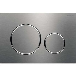 WC mygtukas Geberit Sigma20 Round, nerūdijančio plieno spalva