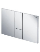 WC mygtukas Viega Prevista Visign for Style 24, chromuotas plastikas