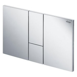 WC mygtukas Viega Prevista Visign for Style 24, chromuotas plastikas