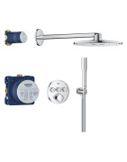 Potinkinė termostatinė dušo sistema Grohe SmartControl su Vitalio Stick rankiniu dušeliu, 310 mm dušo galva, chromas