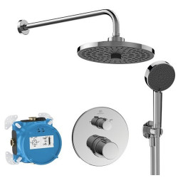Potinkinio dušo komplektas Ideal Standard Ceratherm 100, Ø 260 mm 2 srovių dušo galva, chromas