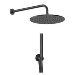 Potinkinio dušo komplektas Ideal Standard Ceratherm be maišytuvo, Ø 300 mm dušo galva, magnetic grey