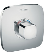 Dekoratyvinė dalis potinkiniam termostatiniam dušo maišytuvui Hansgrohe Ecostat E, 1 funkcija, chromas