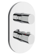 Dekoratyvinė dalis potinkiniam termostatiniam vonios / dušo maišytuvui Ravak Chrome 063.00