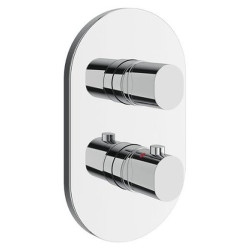 Dekoratyvinė dalis potinkiniam termostatiniam vonios / dušo maišytuvui Ravak Chrome 063.00