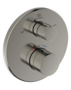 Dekoratyvinė dalis potinkiniam termostatiniam vonios / dušo maišytuvui Ideal Standard Ceratherm T100, silver storm