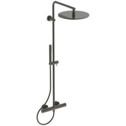 Termostatinė dušo sistema Ideal Standard Ceratherm T125, Ø 300 mm dušo galva, pilka (Magnetic Grey)
