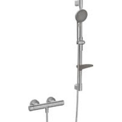 Termostatinis dušo maišytuvas Oras Aurelia su dušo komplektu, šlifuotos bronzos spalvos (Brushed Bronze)