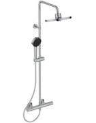 Termostatinė dušo sistema Ideal Standard Ceratherm T25+, Ø 260 mm dušo galva, chromas