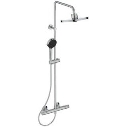 Termostatinė dušo sistema Ideal Standard Ceratherm T25+, Ø 260 mm dušo galva, chromas