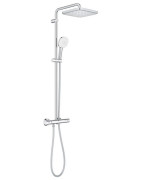 Termostatinė dušo sistema Grohe Tempesta System 250 Cube, chromas