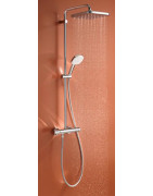 Termostatinė dušo sistema Grohe Tempesta System 250 Cube, chromas