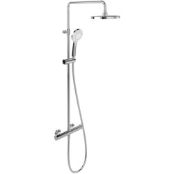 Termostatinė dušo sistema Villeroy&Boch Universal, 230 mm dušo galva, chromas