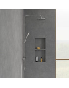 Termostatinė dušo sistema Villeroy&Boch Universal, 230 mm dušo galva, chromas