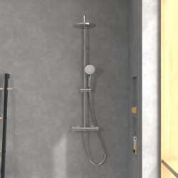 Termostatinė dušo sistema Villeroy&Boch Universal, 230 mm dušo galva, chromas