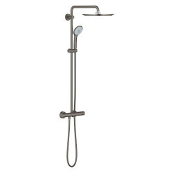 Termostatinė dušo sistema Grohe Euphoria System 310, matinė grafito spalva (Brushed Hard Graphite)