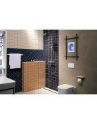 Termostatinė dušo sistema Hansgrohe Activera S 240 EcoSmart, juoda matinė