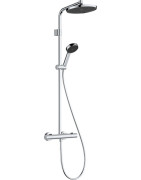 Termostatinė dušo sistema Hansgrohe Activera S 240 EcoSmart, chromas