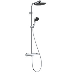 Termostatinė dušo sistema Hansgrohe Activera S 240 EcoSmart, chromas