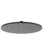 Dušo galva iš sienos Ideal Standard, Ø 300 mm, apvali, metalinė, juoda matinė