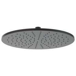 Dušo galva iš sienos Ideal Standard, Ø 300 mm, apvali, metalinė, juoda matinė
