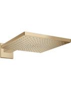 Dušo galva iš sienos Hansgrohe Raindance E 300, 1 srovės, su alkūne, šlifuotos bronzos spalvos (Brushed Bronze)