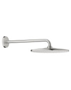 Dušo galva iš sienos Grohe Rainshower Mono 310, su 422 mm alkūne, 1 srovės, nerūdijančio plieno spalvos
