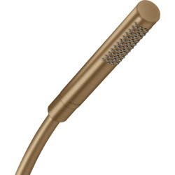 Rankinis dušelis AXOR Starck, 1 srovės, EcoSmart, šlifuotos bronzos spalvos (Brushed Bronze)