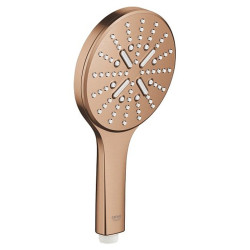 Rankinis dušelis Grohe SmartActive 130, 3 srovių, matinės rausvo aukso spalvos (Brushed Warm Sunset)