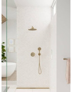 Rankinis dušelis Hansgrohe Raindance Select S 120, 3 srovių, šlifuotos bronzos spalvos (Brushed Bronze)