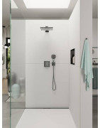 Rankinis dušelis Hansgrohe Raindance Select E 120, 3 srovių, šlifuoto juodo chromo spalvos (Brushed Black Chrome)