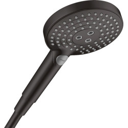 Rankinis dušelis Hansgrohe Raindance Select S 120, 3 srovių, juodas matinis