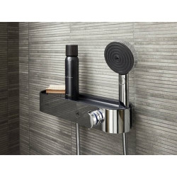Termostatinis dušo maišytuvas Hansgrohe ShowerTablet Select 400, su lentynėle, chromas