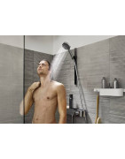 Termostatinis dušo maišytuvas Hansgrohe ShowerTablet Select 400, su lentynėle, chromas