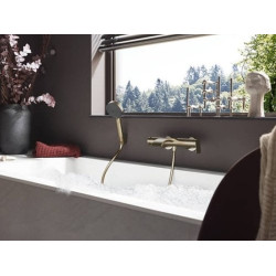 Vonios ir dušo maišytuvas Hansgrohe Vivenis, su Select mygtuku, šlifuota bronza (Brushed Bronze)