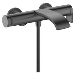 Vonios ir dušo maišytuvas Hansgrohe Vivenis, su Select mygtuku, šlifuotas juodas chromas (Brushed Black Chrome)