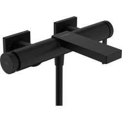 Vonios ir dušo maišytuvas Hansgrohe Tecturis E, su Select mygtuku, juoda matinė