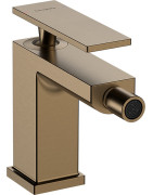 Bidė maišytuvas Hansgrohe Tecturis E, su dugno vožtuvu, šlifuota bronza (Brushed Bronze)