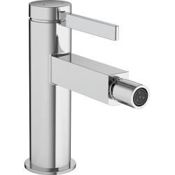 Bidė maišytuvas Hansgrohe Finoris, su push-open dugno vožtuvu, chromas