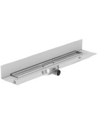 Dušo latako korpusas ACO ShowerDrain C, 985 mm, vertikalus flanšas, H-69, su sandarinimo juosta, be grotelių