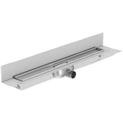 Dušo latako korpusas ACO ShowerDrain C, 985 mm, vertikalus flanšas, H-69, su sandarinimo juosta, be grotelių