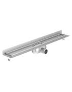 Dušo latako korpusas ACO ShowerDrain C, 1185 mm, vertikalus flanšas, H-92, be grotelių