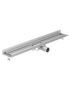 Dušo latako korpusas ACO ShowerDrain C, 1085 mm, vertikalus flanšas, H-69, be grotelių